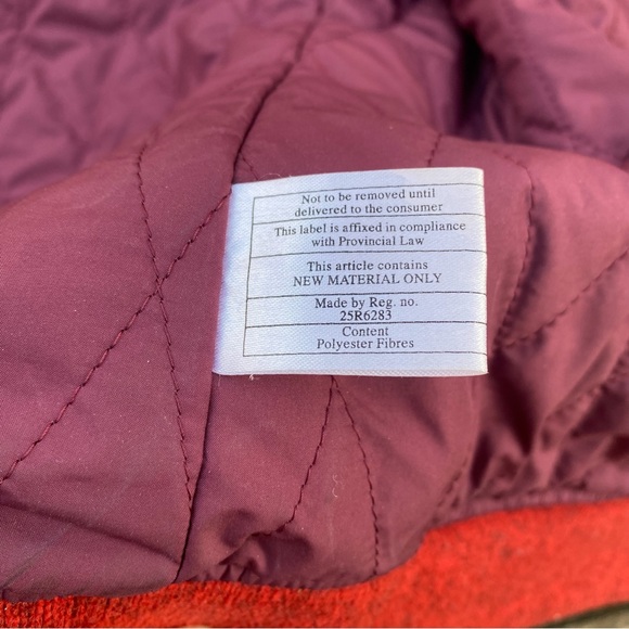 Patagonia Better Sweater Insulated Hoodie Jacket Coat Red XS - Picture 6 of 10